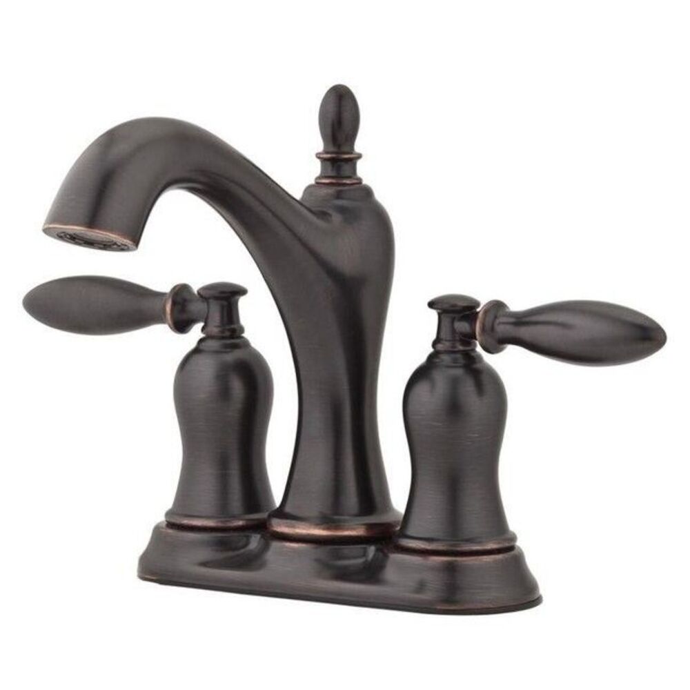 Pfister Arlington F-048-aryy 2-handle 4 Centerset WaterSense Bathroom Faucet
